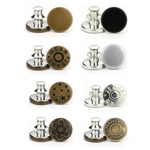 E-Uli Instant Buttons Replacement Removable Button 8 Pcs No Sew Buttons ... - £9.54 GBP