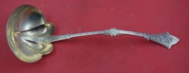 Japanese by Gorham Sterling Silver Soup Ladle vermeil & gold BC 13 3/4" - $1,840.41