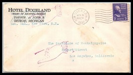 1939 US Cover - New York, NY to Los Angeles, California &quot;Notice&quot; E12 - $1.97