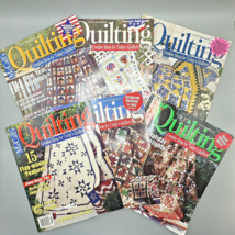 McCall&#39;s Quilting Magazine 2002 Full Year Lot Of 6 Issues With Pattern Sheets - £17.77 GBP