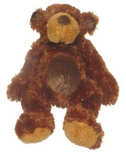 Reddish Brown Classic Toy Co Teddy Bear Belly Plush Lovey 13 inch Stuffed Animal - $28.59