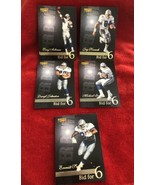 Dallas Cowboys Pinnacle 1996 Bid for 6 Set of 5 Aikman, Johnson, Smith, ... - £69.69 GBP