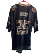 Vtg Y2K Reebok NFL Reggie Bush #25 New Orleans Saints Football Jersey Si... - $806.86 MXN