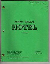 *Arthur Hailey&#39;s HOTEL - OBSESSIONS (1984) Third Draft Script Season 2, ... - £59.81 GBP