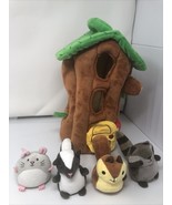 LAKESHORE LEARNING Forest Friends Treehouse Plush Toys 4 Animals Learn &amp;... - $67.70 CAD