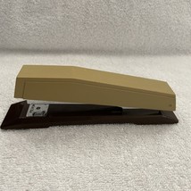 Vintage Swingline 400 Stapler - Brown/Tan Made In Great Britain MSM Works Great! - £11.95 GBP