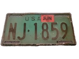 USA Overseas/military Green  license plate 1979-80 vintage - £29.21 GBP