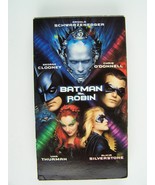 Batman &amp; Robin VHS Schwarzenegger, Clooney, O&#39;Donnell, Thurman, Silverstone - £5.79 GBP