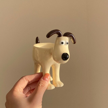 Ceramic Dog Egg Holder Cartoon 3D Puppy Desktop Decor Candle Holder Egg ... - £14.76 GBP