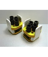 Beckman TH-4 Centrifuge Swing Bucket Tube Insert Adapters Yellow Qty 2 - $43.84 CAD