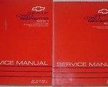 1993 Chevrolet Chevy Beretta &amp; Corsica Servizio Shop Riparazione Manuale - $3.21