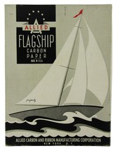 Vintage Allied Flagship Copy Tracing Carbon Paper 8.5 x 11.5 Made in USA - $14.50