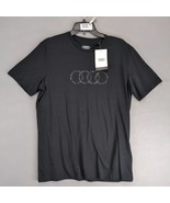 NWT Audi Collection Men&#39;s L Black T-Shirt Logo Sports Car Auto Racing Sh... - $25.00