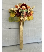 Fall Cemetery, flowers for grave, grave decoration, cross for grave, mem... - $25.00