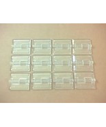 Acrylic hinges, clear, five pair - £9.77 GBP