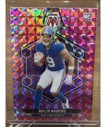 2024 Panini Mosaic - Rookies Pink Camo Mosaic Prizm #306 Malik Nabers (RC) - $6.59 CAD