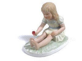 Ceramica Excelsis For A Mother&#39;s Love Collection (1248) Sitting Girl wit... - £7.65 GBP