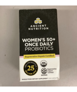 Ancient Nutrition Women&#39;s 50+ Once Daily Probiotics  Immune 30 caps Exp ... - $14.95