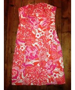 NEW $178 Sz 4 LILLY PULITZER Womens Franco Orange Tango &amp; Hopper Straple... - $1,198.66 MXN
