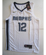 JA MORANT MEMPHIS GRIZZLIES DIAMOND ASSOCIATION SWINGMAN WHITE JERSEY 20... - $100.00