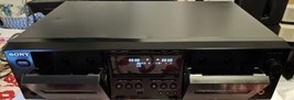 Sony TC-WE475 Stereo Dual Cassette Deck Tape Recorder &amp; Accessories TESTED  - $166.21