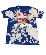 Merch Traffic Metallica Master of Puppets Blue Tie Dye Shirt Size Small New - $27.06 CAD