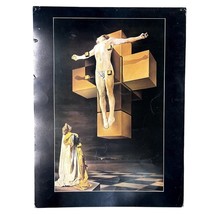 Crucifixión (Corpus Hypercubus) Salvador Dalí Vintage 1968 Reinhold Visuals - $113.62