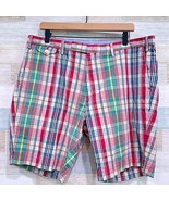 POLO Ralph Lauren Authentic India Madras Plaid Shorts Multicolor Cotton ... - $44.54
