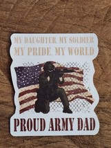 ️MILITARY STICKER Army Dad USA United States of America U.S. Army️ - £1.79 GBP