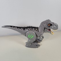 Zuru Toys Robo Alive Green T Rex Walks Roars Works 7&quot; Tall x 12&quot; Long Gray - £12.75 GBP