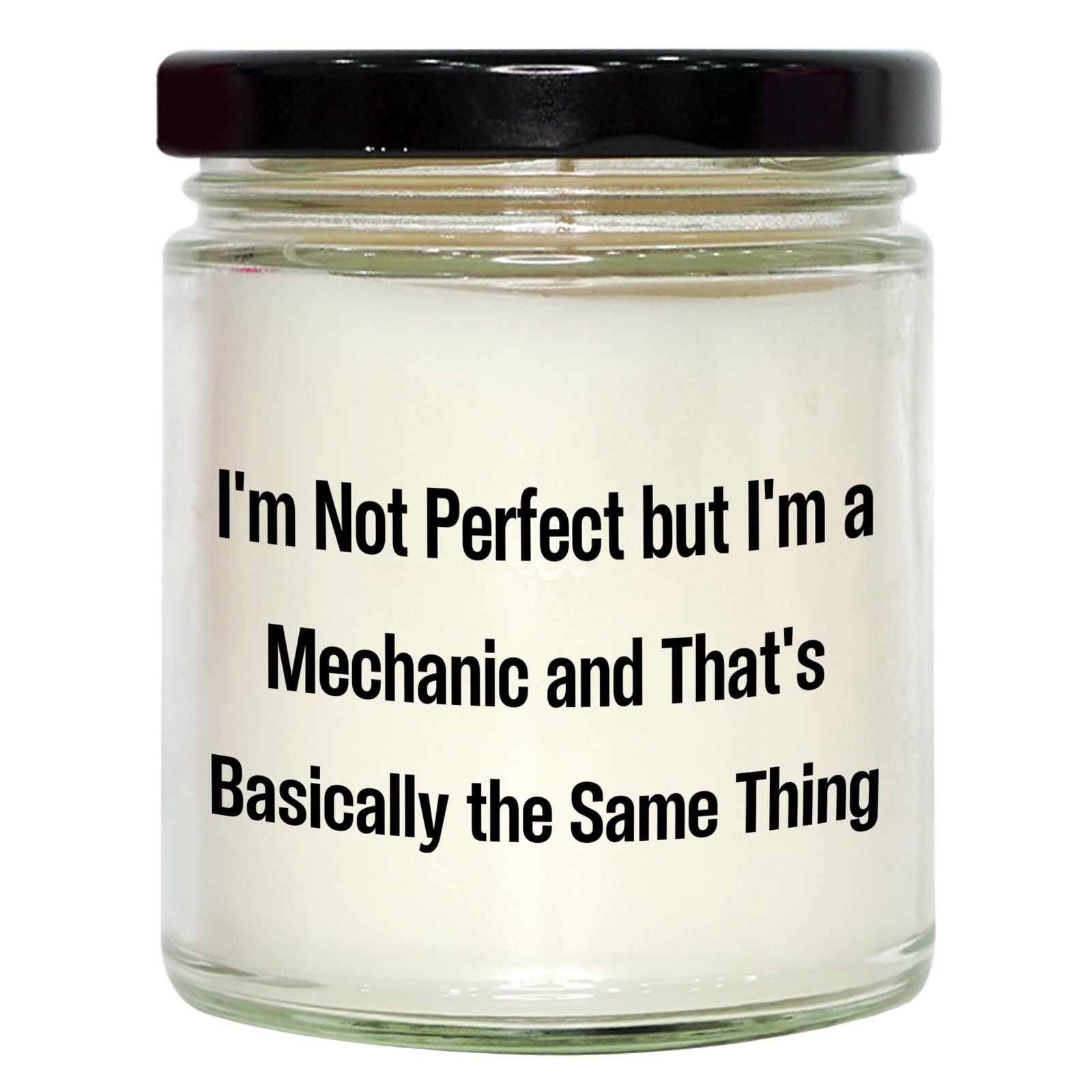 Funny Mechanic Quotes 9oz Vanilla Soy Candle Birthday Unique Gifts for Men from