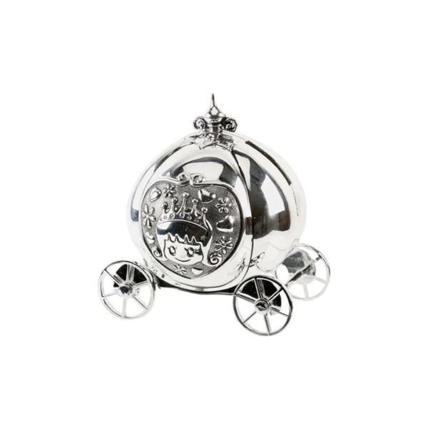 Christening Gifts. Girls Silver Rocking Horse Money Box  - $41.00