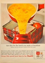 Campbells lunch box soup make at breakfast school lunch-1964 Vintage Print Ad - $9.74