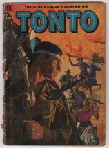 Dick Giordano Collection Personal Copy Lone Ranger&#39;s Companion Tonto #9 1953 - £27.23 GBP