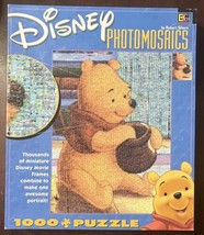 Disney Photomosaics Winnie the Pooh Jigsaw Puzzle 1000 Piece - Complete Nice Cnd - $19.00