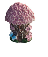 Fairy Garden Flower Forest Figurine Enchanted Fairy Cottage House Rustic... - €14,55 EUR