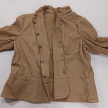 Apt 9 Stretch RN#73277 Women’s Brown Hook & Loop Clasp Closure Jacket Size Large image 12