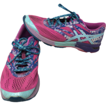 Asics Womens Gel-Noosa Tri 10 Pink Blue Running Shoes Size 10 Colorful Excercise - £39.44 GBP