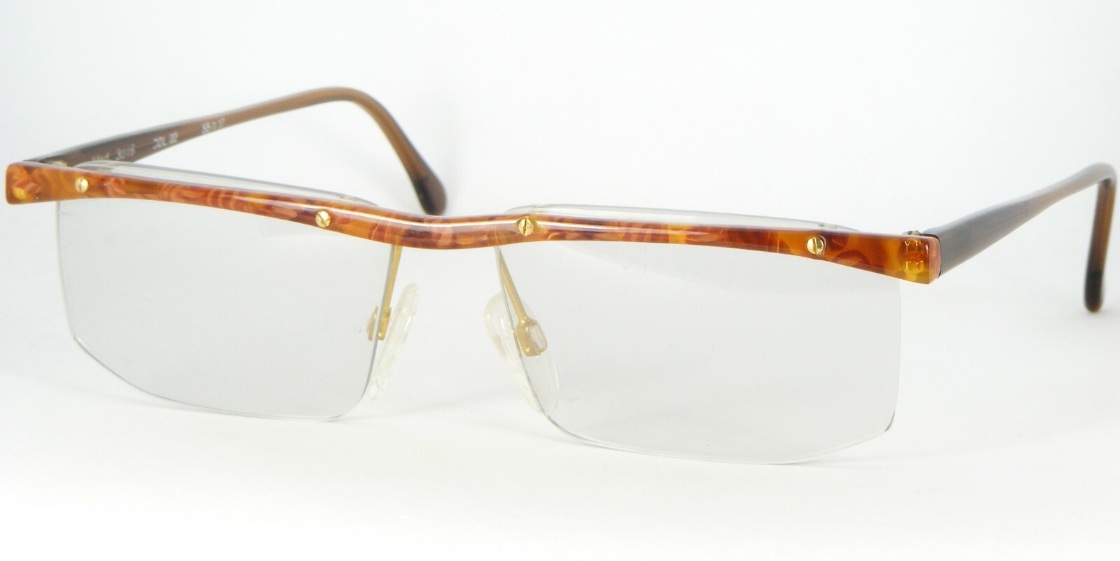 CRESCENDO Mod. 3016 Col. 02 AMBER /BROWN EYEGLASSES GLASSES 55-17-142mm ... - $67.42