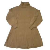 NWT J.Crew Wool Recycled-Cashmere Turtleneck Sweater Dress in Heather Ca... - $99.00