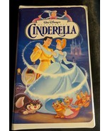 Rare Cinderella Masterpiece Collection #5265 VHS Tape Clamshell Box Walt... - $206.79 MXN