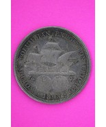 1893 Columbian Chicago Worlds Exposition Commemorative Silver Half Dolla... - $23.99