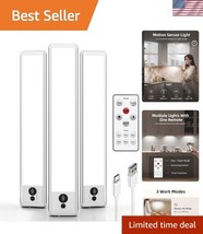 Energy-Efficient LED Closet &amp; Cabinet Lights with Remote Control - 5700K... - $756.61 MXN