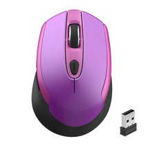 Wireless Mouse, 2.4G Silent Cordless Mouse For Laptop, Mouse With 6 Buttons And  - £15.81 GBP