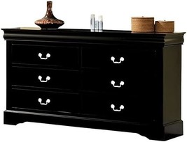 Louis Philippe Iii Dresser - 19505 - Black From Acme Furniture. - $644.94