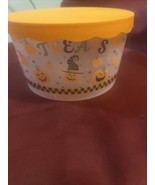 Pumpkin Plastic Reusable Candy Treat Halloween-Themed Containers with Lids - $12.75