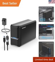 Versatile 40TB Hard Drive Enclosure - Compatible with SATA I/II/III HDDs... - $80.99