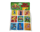VINTAGE 1993 MIGHTY MORPHIN POWER RANGERS VINYL STICKERS NEW IN PACKAGE ... - £28.93 GBP