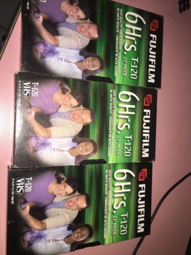 Fuji Film 6 Hrs T-120 Vhs Used - $6.97