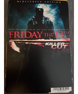 Friday the 13th Killer Cut BLOCKBUSTER VIDEO BACKER CARD 5.5&quot;X8&quot; NO MOVIE - $17.50